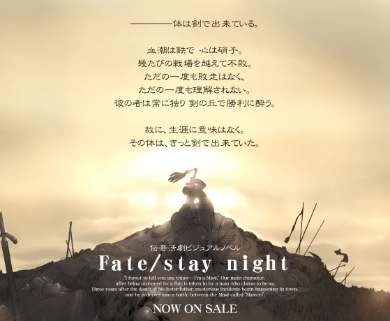 Fate Stay Night 公式ページ