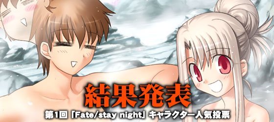 第１回 Fate Stay Night キャラクター人気投票